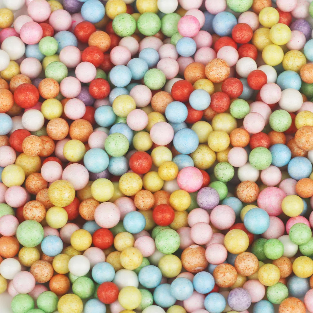 900 шт./упак. пенопластовый наполнитель разноцветные пенопластовые шарики 5-10 мм