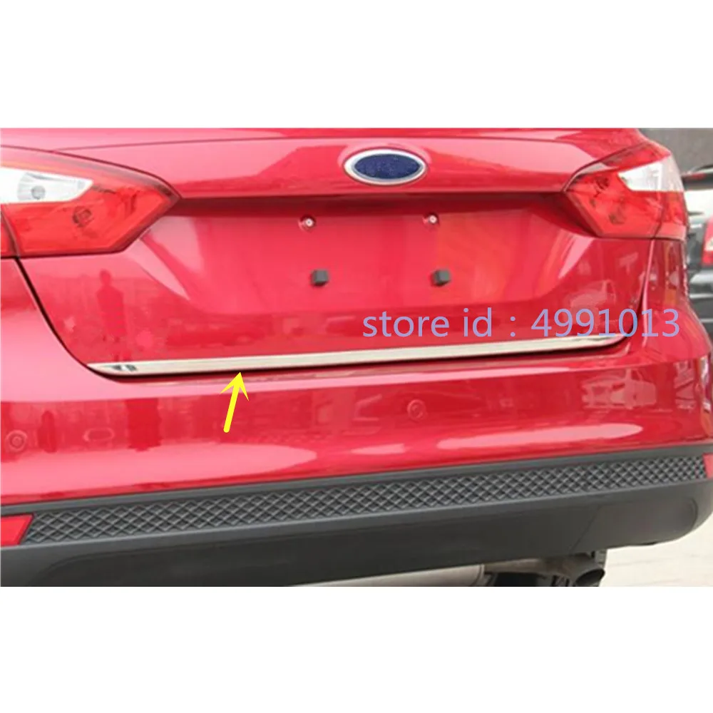 Крышка кузова автомобиля для Ford Focus 2018 2019 2020 корпус из нержавеющей стали задняя