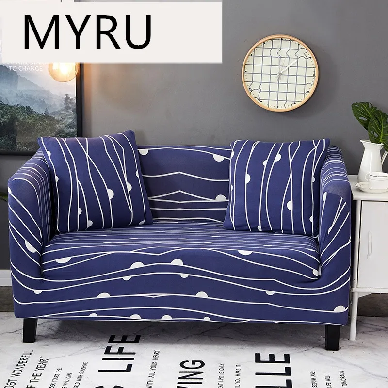 

Modern Geometric Sofa Slipcovers Tight Wrap All-inclusive Slip-resistant Elastic Cubre Sofa Towel Corner Sofa Cover Couch Cover