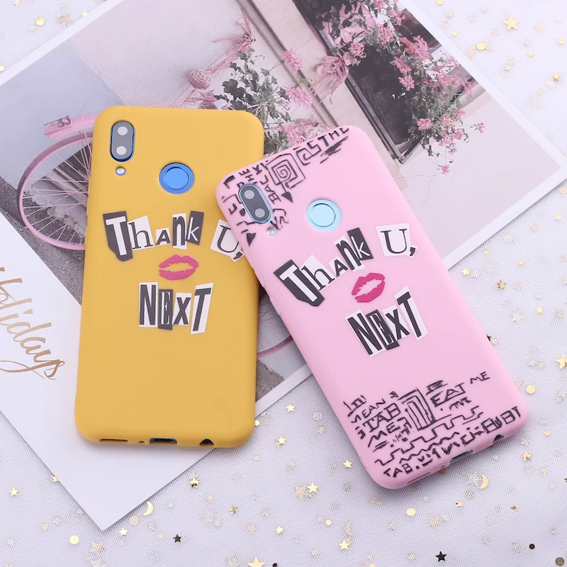 Силиконовый чехол для телефона Huawei Honor Mate 10 20 Nova P20 P30 P40 P Smart Ariana Grande|Бамперы| |