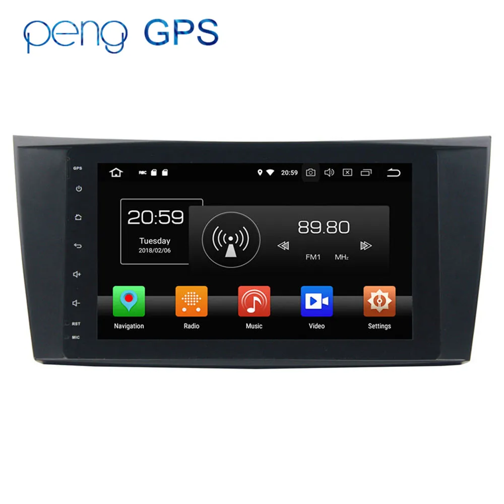 Android 8 0 7 1 Автомобиль Радио Стерео головное устройство gps Navi для Benz e класс CLS W219 W211