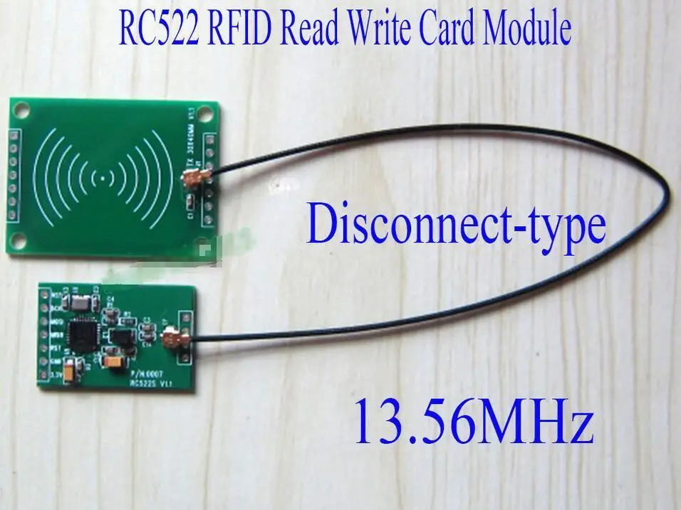 RC522 RFID Read Write Card Module IC RF Inductive 13.56MHz Separate | Электронные компоненты и принадлежности