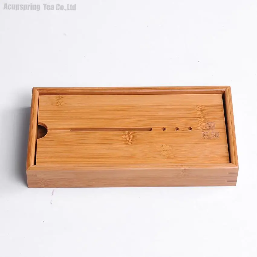 Милый бамбуковый чайный поднос тарелка для хранения воды чая китайского кунг-фу