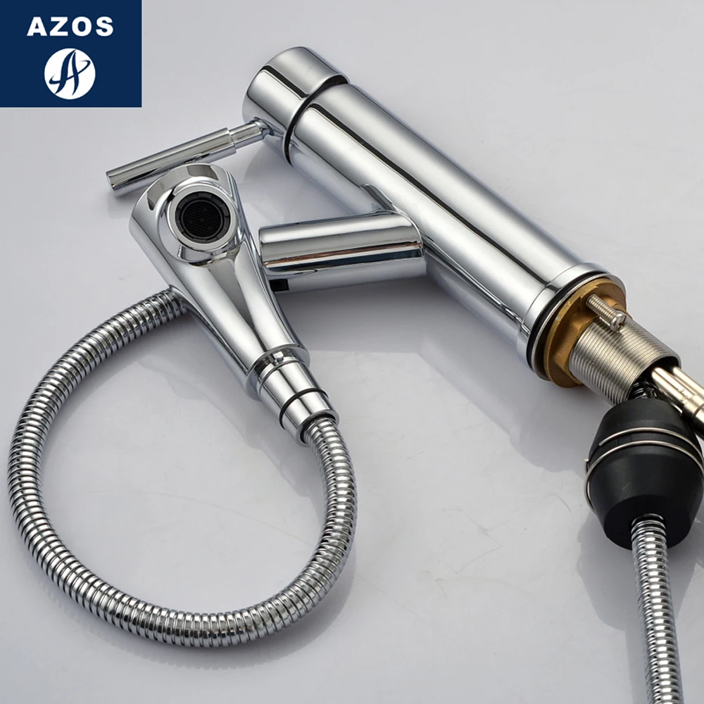 Современный Смеситель для ванной комнаты с одной ручкой Поворотный Носик сосуд