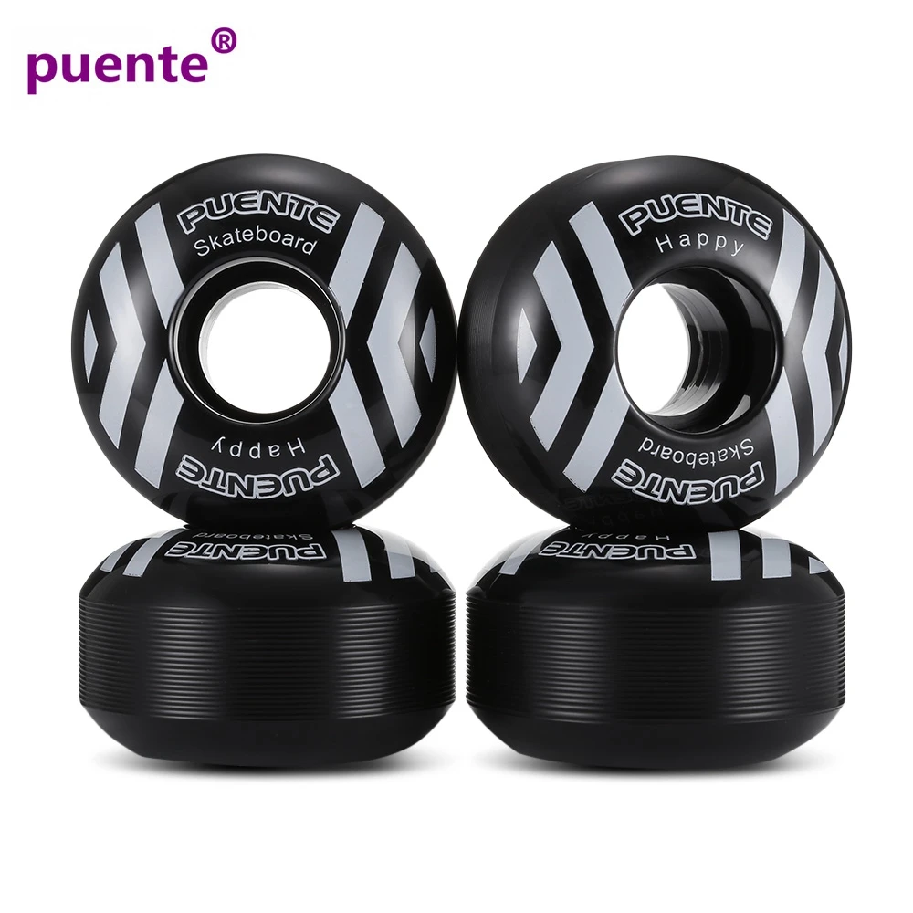 New longboard truck skateboard big wheel Road bearings bridge wheels PU Skateboard Wheels 52mm | Спорт и развлечения