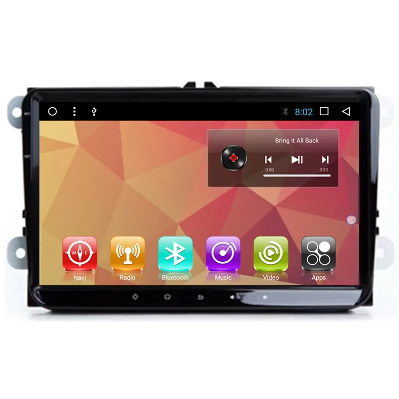 Автомагнитола Sat Nav 9 &quotна Android головное устройство для VW Volkswagen Passat B6 CC Polo Caddy Sharan