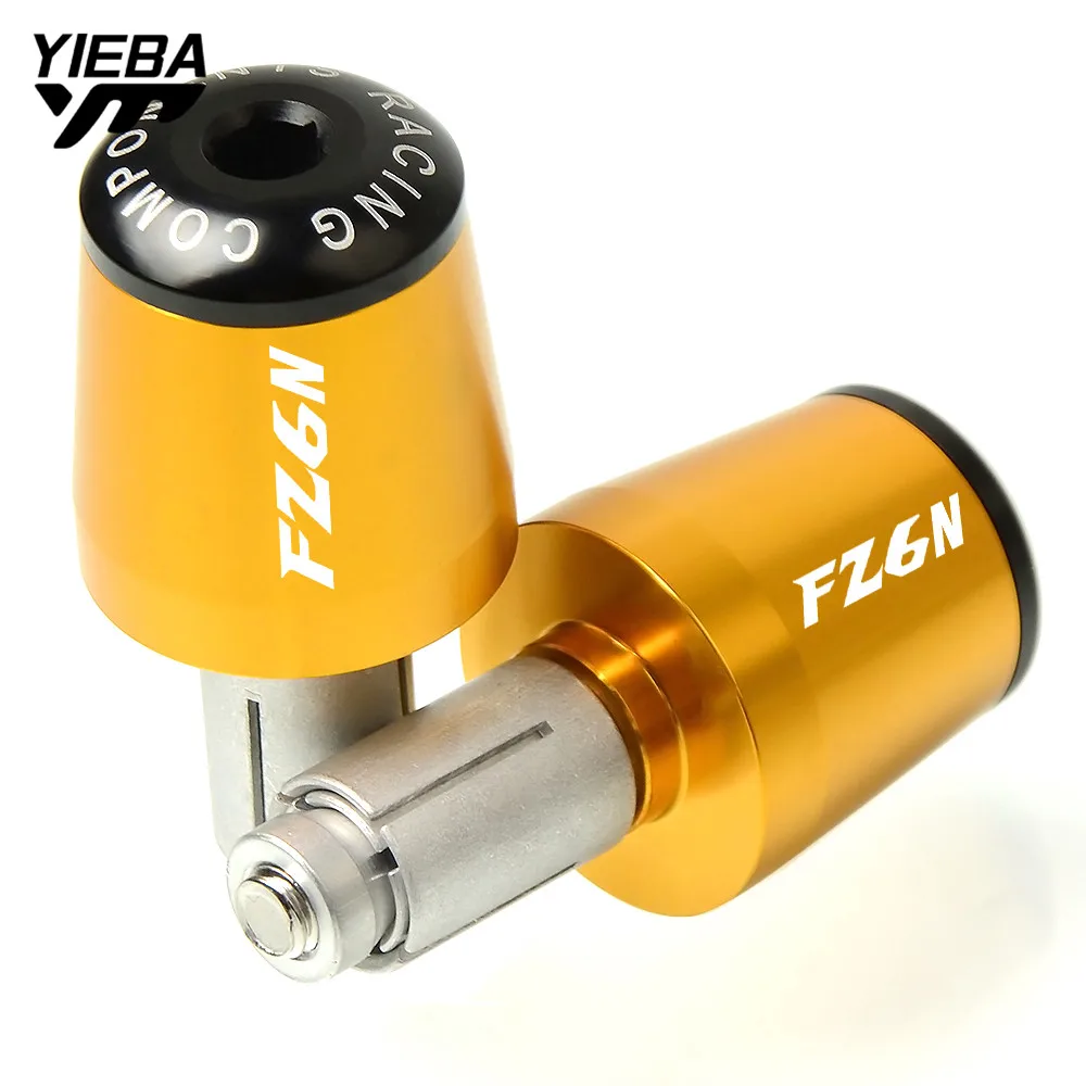 7/8&quot 22mm CNC motorbike Handlebar Grips Ends Handle Bar Hand Cap Motorcycle For YAMAHA FZ6N FAZER FZ6 fz1 | Автомобили и