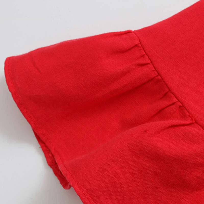 Boho 2019 летнее элегантное красное мини-платье с рюшами для женщин на тонких