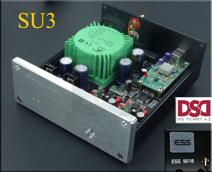 2017 ветер Аудио Новый SU3 ESS9018 асинхронный USB декодирования ЦАП дома аудио декодер |