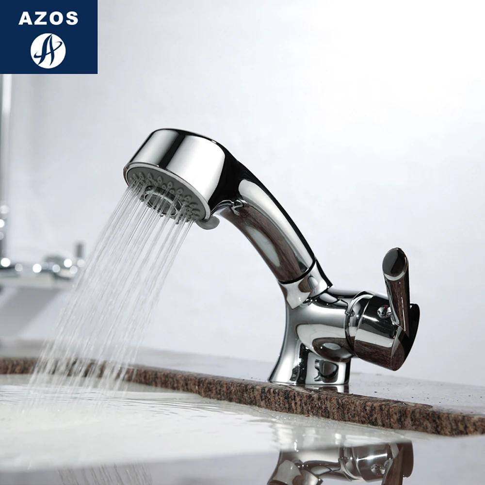 Современный Смеситель для ванной комнаты Вытяжная насадка душа с одной ручкой