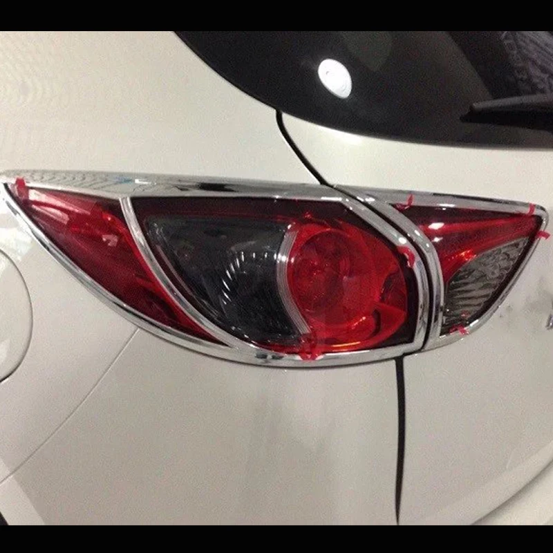 Для Mazda CX 5 2013 2014 2015 2016 ABS хромированный задний светильник лампа Рамка протектор