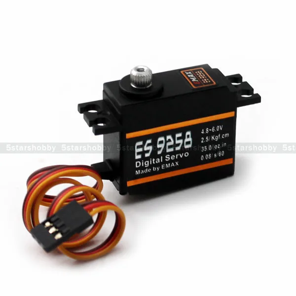EMAX ES9258 металлический цифровой подшипник фотосессия для вертолета RC 450 500|metal rc|servo