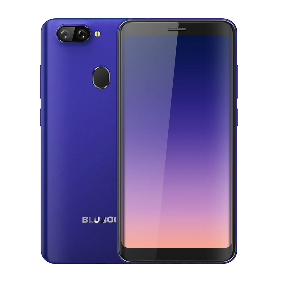 BLUBOO D6 WCDMA смартфон с 5 дюймовым дисплеем четырёхъядерным процессором MT6580A ОЗУ 2 Гб
