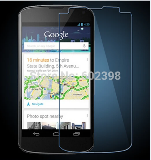 Удивительные 9 9н 2.5D Нм Закаленное Стекло экран протектор для LG E960 Nexus 4|protector
