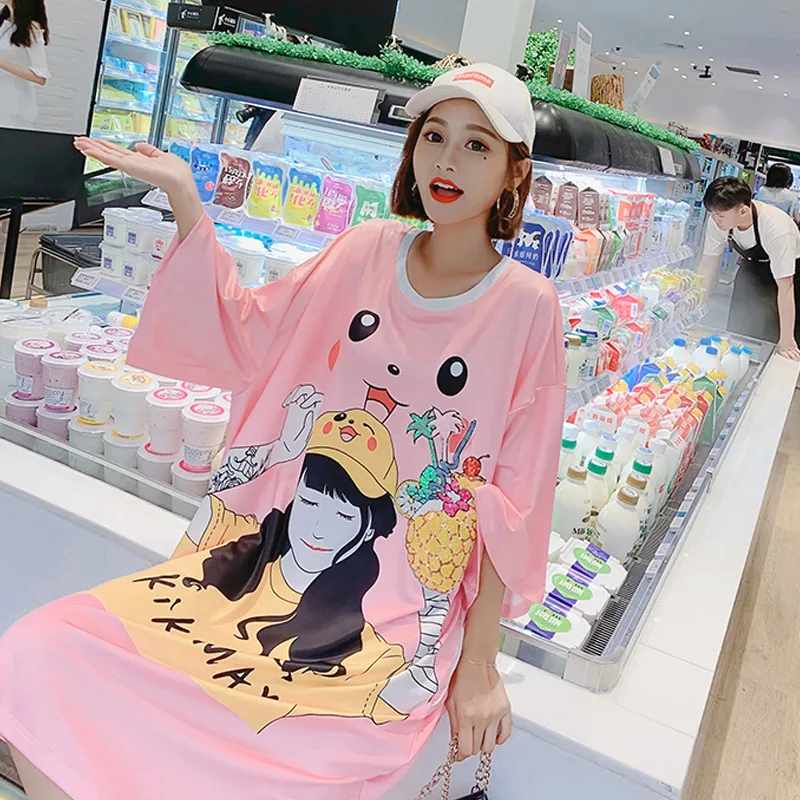 Футболка женская одежда 2019 Топы уличная мода Графическая Мода kawaii печатных