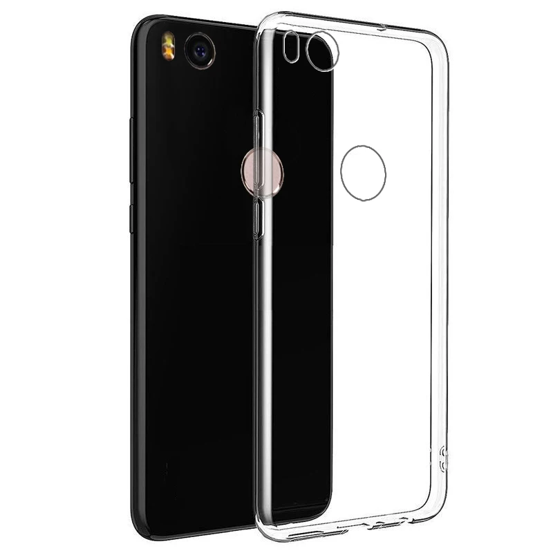 Высокопрозрачный мягкий силиконовый чехол для телефона Xiaomi Mi 4S с защитой от