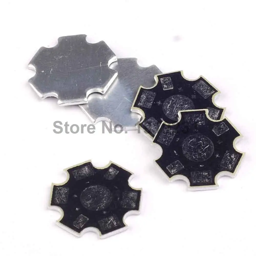 50PCS Heat Sink High Power LED Star Base Aluminum Plate Diode Heatsink for 1W 3W 5W | Лампы и освещение