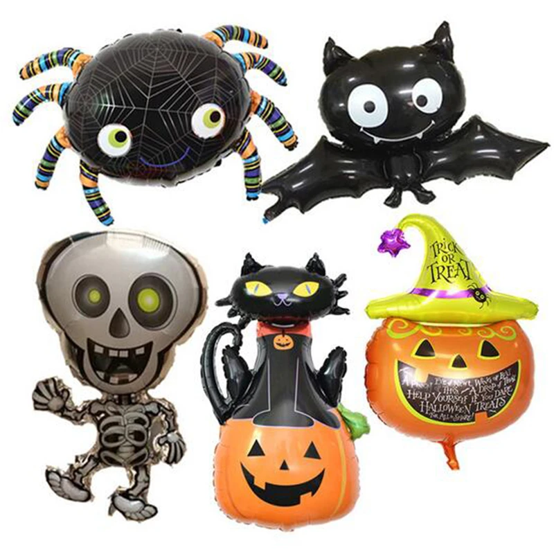 Алюминий фольга детские игрушки Воздушные шары вечерние loween Party украшения