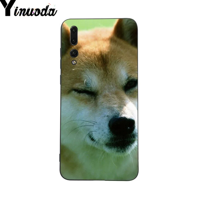 Чехол для телефона Yinuoda с изображением милой собаки Akita Huawei P9 P10 Plus Mate9 10 Mate10 Lite P20 Pro