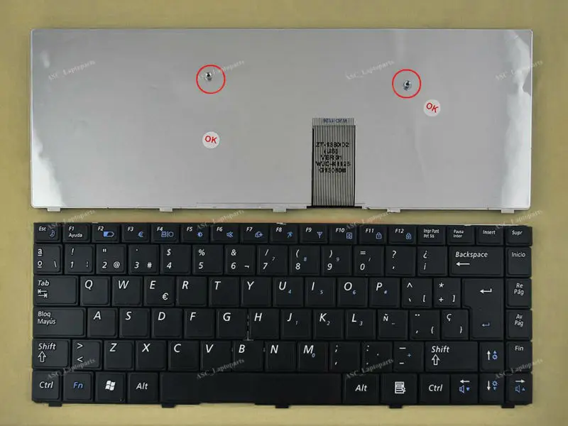 Новая испанская клавиатура SP Teclado для ноутбука SAMSUNG R420 R423 R425 R428 R429 R439 R440 R467 R468 R470 R480