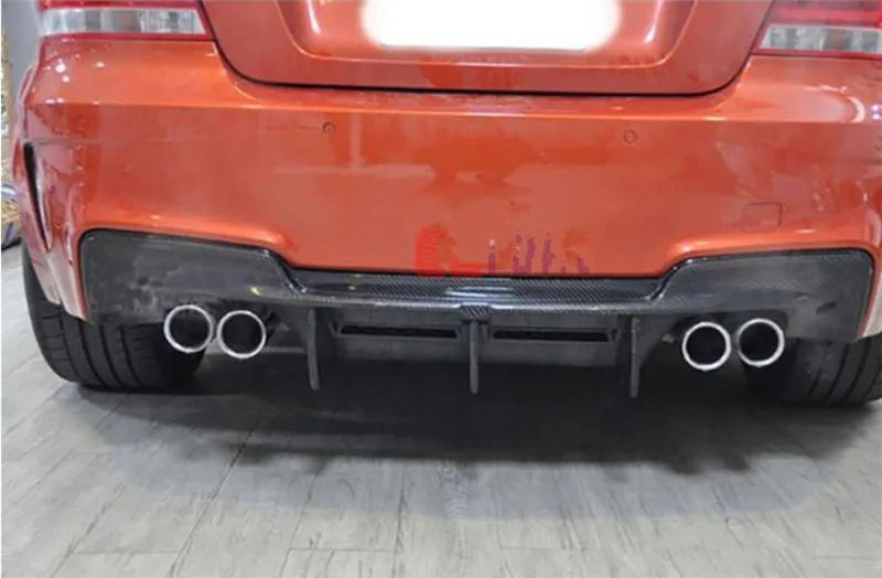 Задний спойлер для BMW E82 1M Coupe 2008 2018 диффузор бампера высококачественный материал