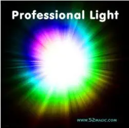 Top Quality Professional Light-Pair Set (White,Green,Blue,Red),Four Color Available,Stage Magic,Super light,Classic Toys