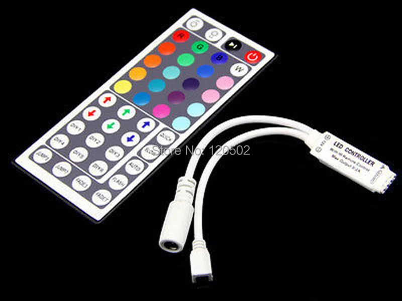 2 шт./лот 44key пульт дистанционного управления Мини RGB контроллер для 3528 / 5050