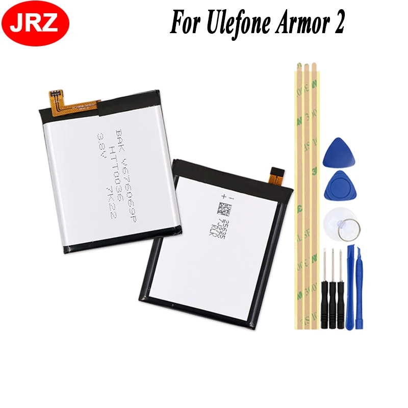 JRZ для Ulefone Armor 2 Аккумулятор телефона 4700 мАч Высокая емкость 3 8 в