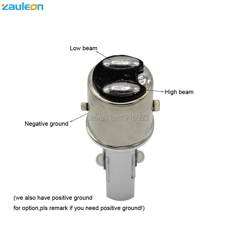 Zauleon 1 шт. BA20D светодиодный фара для мотоцикла 6 в 12 В DC 20 Вт 920LM Hi Lo луч скутер