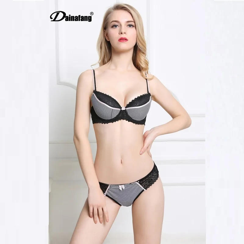 2018 intimates Sexy B C чашки бюстгальтера Краткие наборы роскошный кружевной бюстгальтер