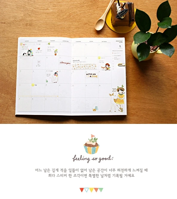 Декоративная наклейка MQStyle H0116 6 шт./компл. новый корейский стиль Милая девочка