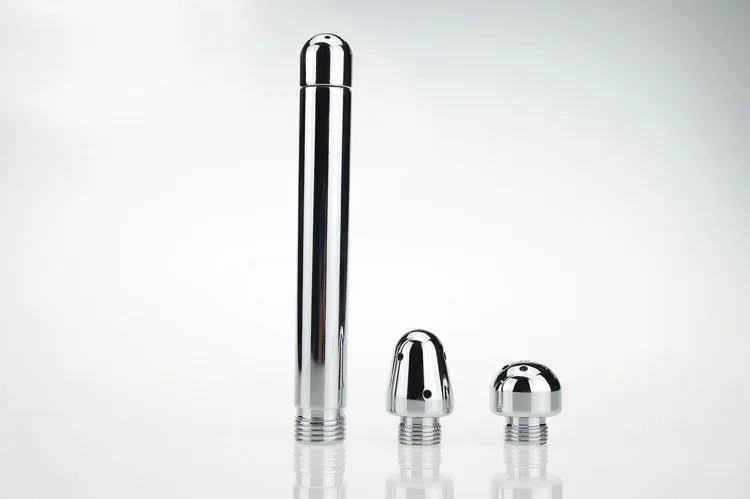 3 вида стилей головка штепсельной вилки клизмы металлический анальный