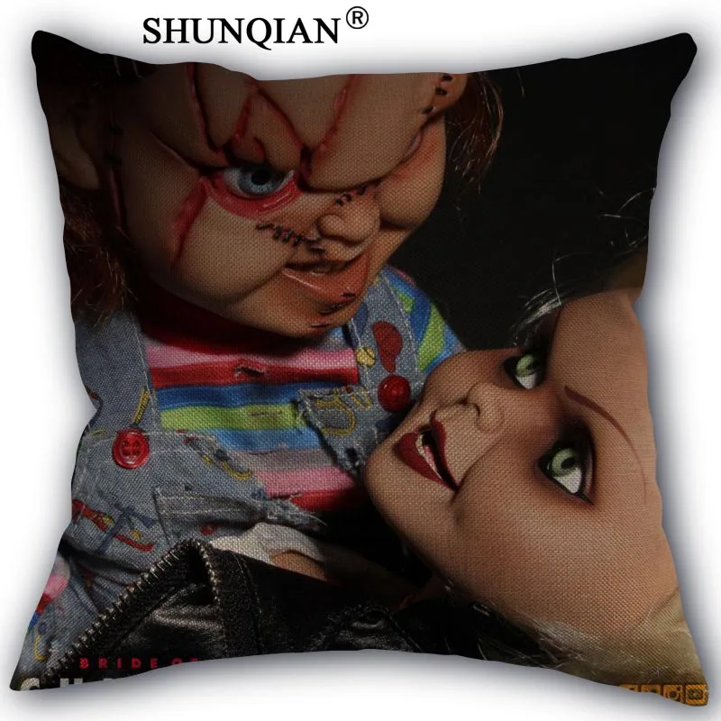 Pillowcase Заказная наволочка с Чаки на заказ хлопковые наволочки декоративная красота домашний интерьер индивидуальные подушки - Цвет: Pillowcase