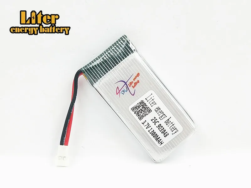 Новая версия 5 шт. 3 7 в 1300 мАч 903048 LiPo аккумулятор для X5SW X5SC X5 X5C Аккумулятор