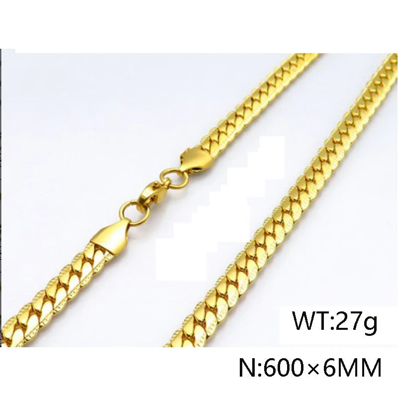 18-year-old necklace Necklace with Embossed Multi Color 6m Width | Украшения и аксессуары
