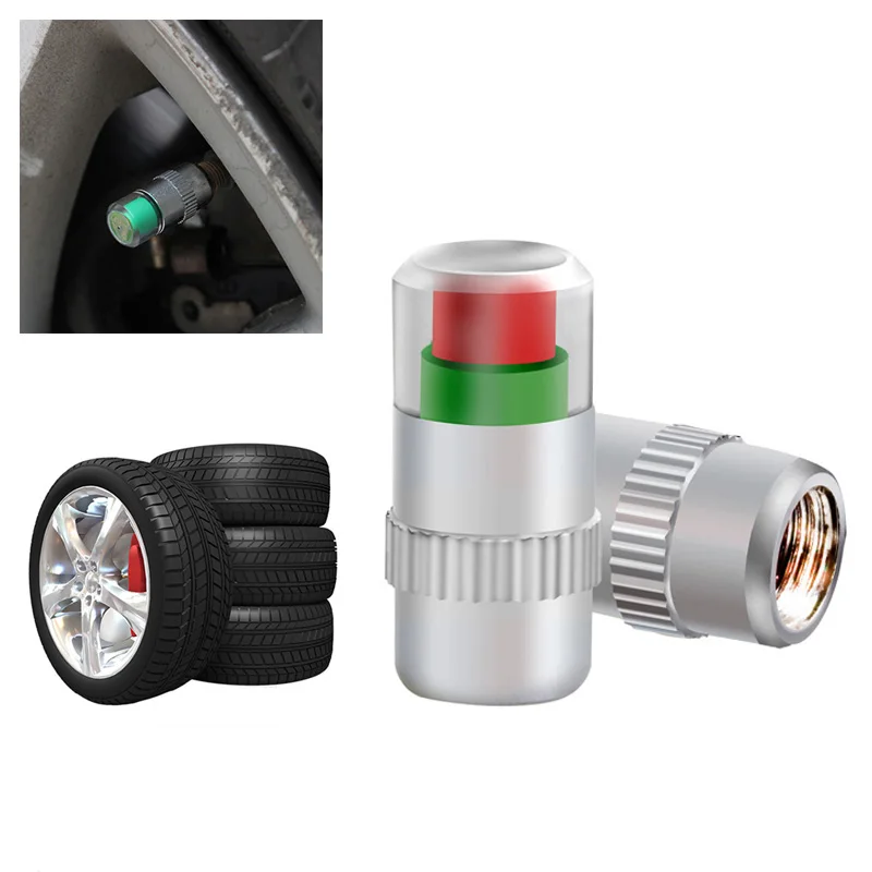 4 шт. автомобильный Стайлинг 2.4bar 36PSI диск для балансировки шин клапан давления