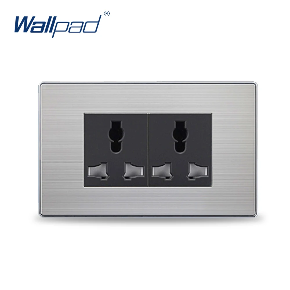 2019 горячая Распродажа 6 Pin универсальная электрическая розетка Wallpad роскошная