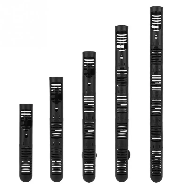Aquarium Anti-explosion Heating Rod Shield Fish Tank Heater Protective Case Protector Adjustable Length Sections | Дом и сад