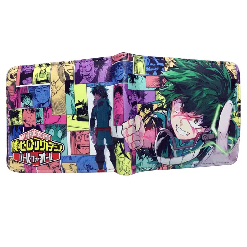 Кошелек для косплея из аниме my hero academy складной короткий кошелек с держателем