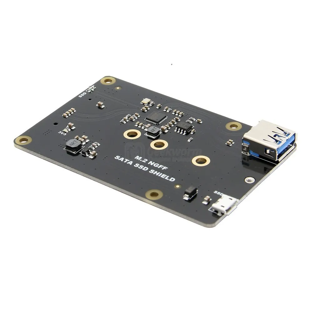 Плата расширения NAS Raspberry Pi X860 M.2 NGFF 2280/2260/2242/2230 SATA SSD с USB 3 0 Jumper для