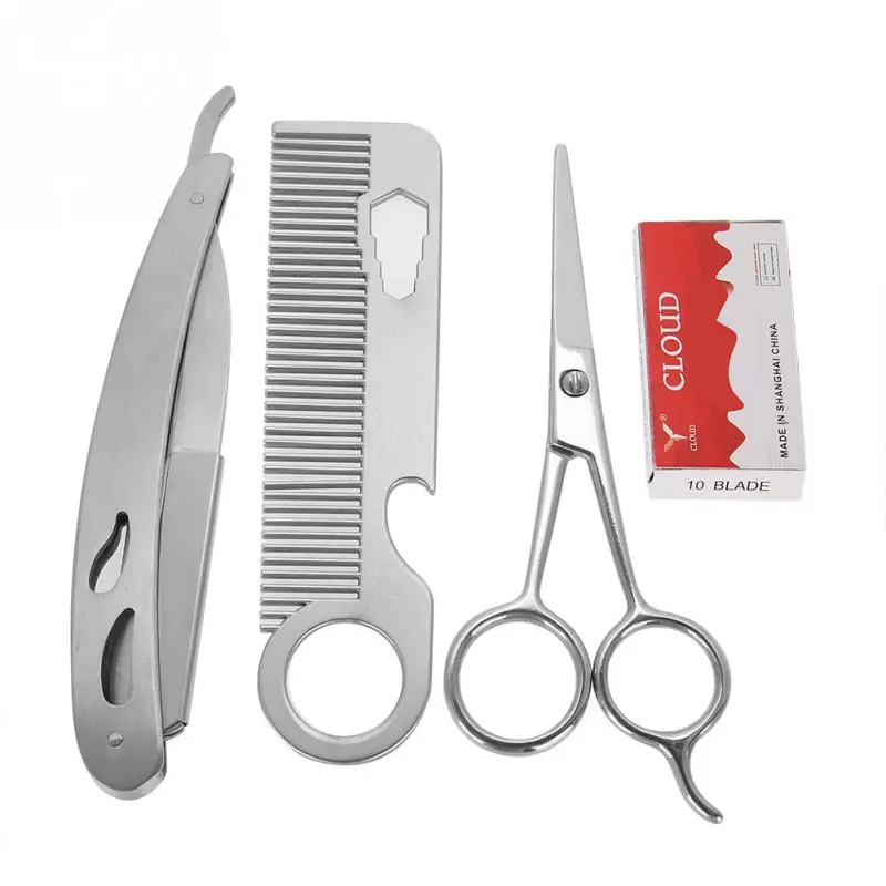 Набор для ухода за бородой набор усами увлажняющий уход волосами лица щетка