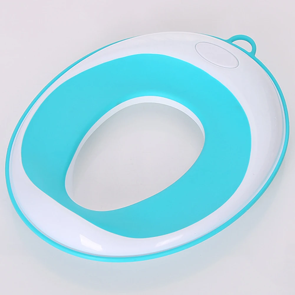 Secure Baby Trainer Ring Kids Soft PP Portable Non-Slip Hook Toilet Seat | Мать и ребенок