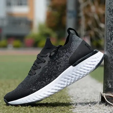 5 Мужские кроссовки; женская обувь Epic React; спортивная обувь Flyknit; дышащая сетка; пара ботинок; женская обувь для бега - Цвет: 5