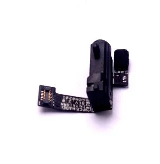 Black Подлинный аудио разъем гибкий кабель для Asus Zenfone 3 ZE552KL Z012DA Z017DE 5," шлейф разъема для наушников кабель наушников разъем шлейф - Цвет: Black