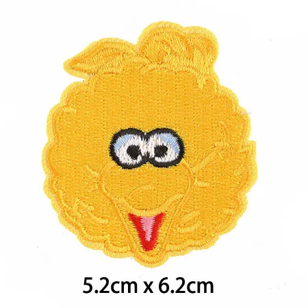 Elmo, Печенья Монстр большая птица, Abby вышитые железные на патч, Улица Сезам мультфильм Дети Джинсовая куртка Одежда DIY Аксессуары - Цвет: 04