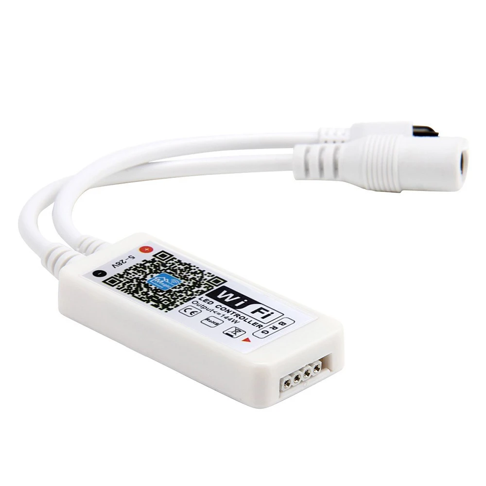 Wi-Fi RGBW/RGB-контроллер для Светодиодный светильник лент DC5-28V с 24 клавишами
