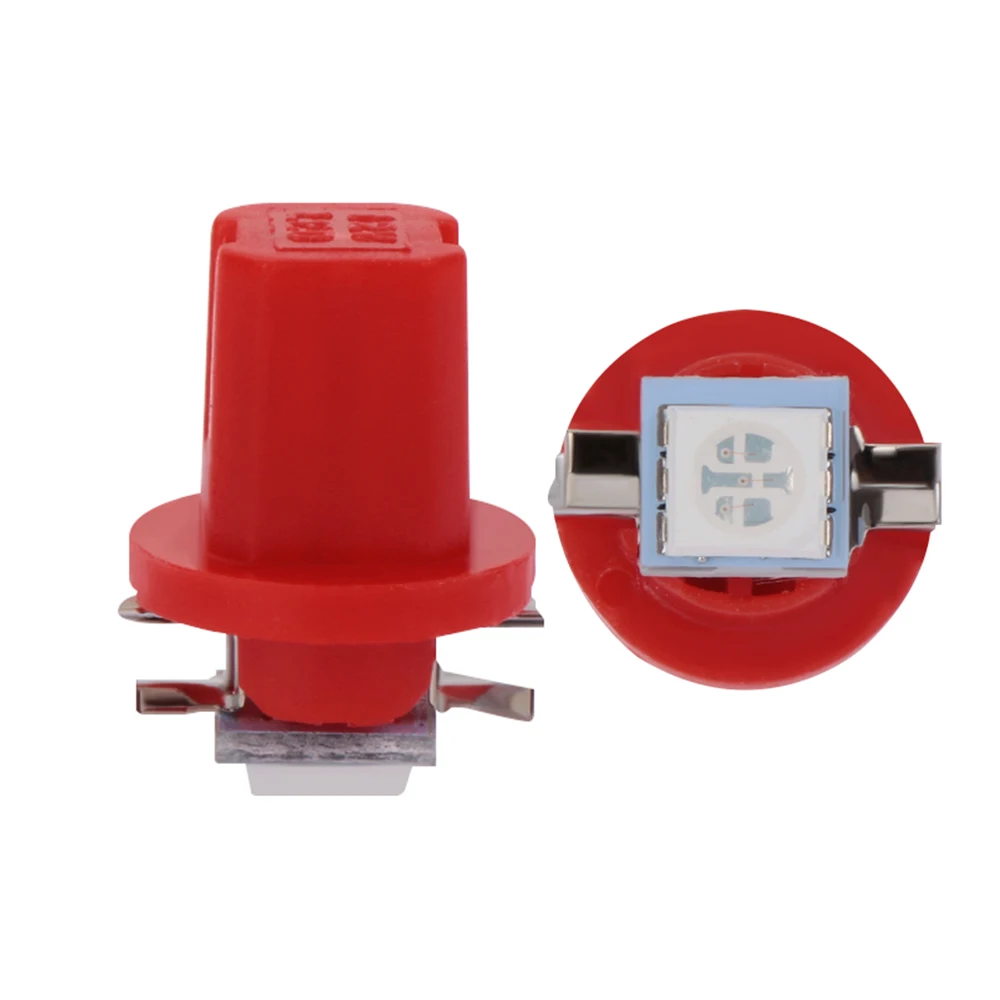 10 шт. B8.5D 509T B8.5 5050 Led 1 SMD T5 лампа индикатор скорости приборной панели лампочка свет
