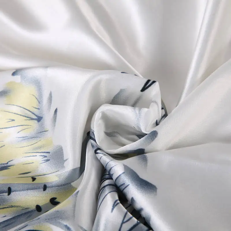 Наборы постельного белья из сатина и шелка пододеяльник покрывала для кровати