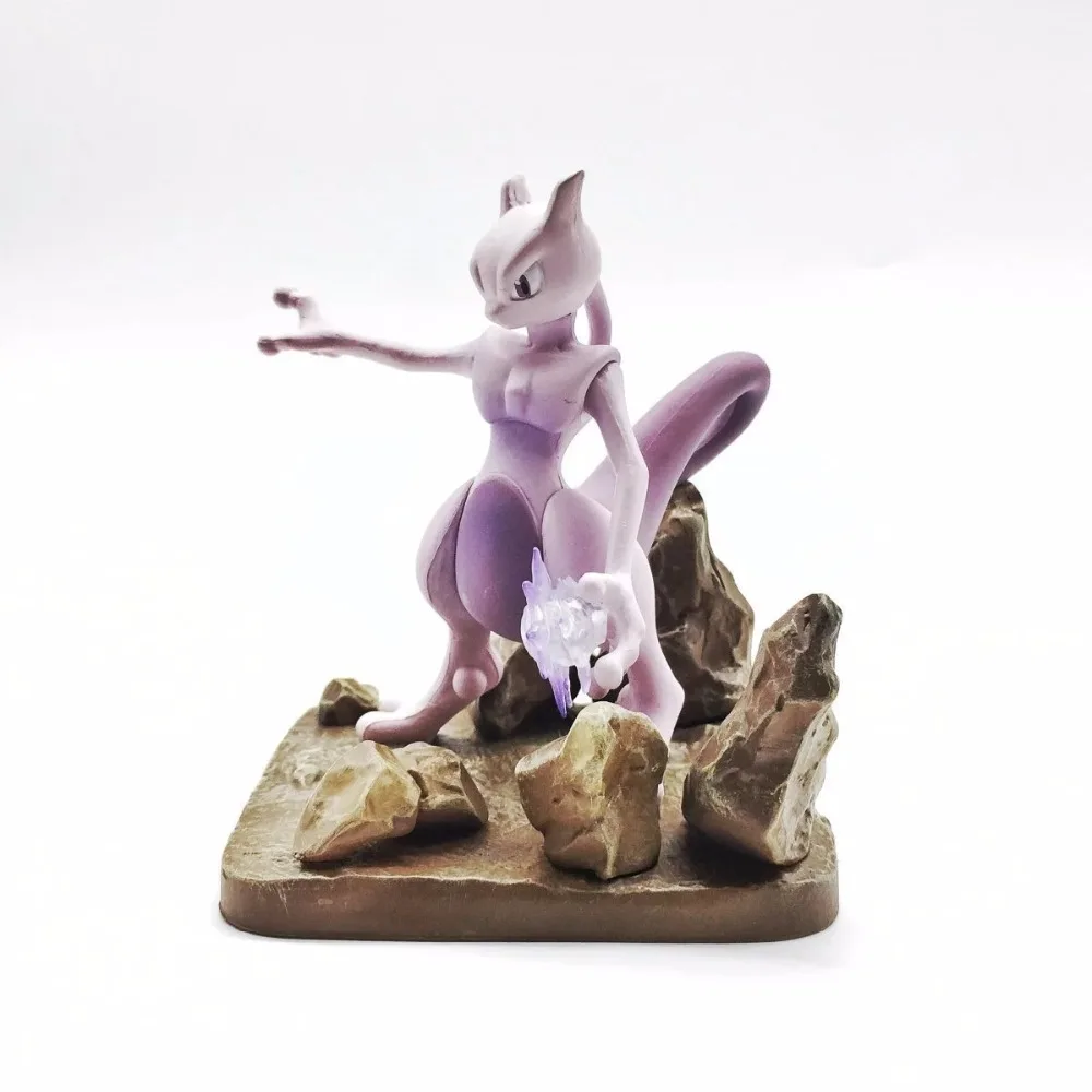 J. топленое масло Монстр Mewtwo ПВХ Рисунок Коллекционная модель игрушки в коробку 11