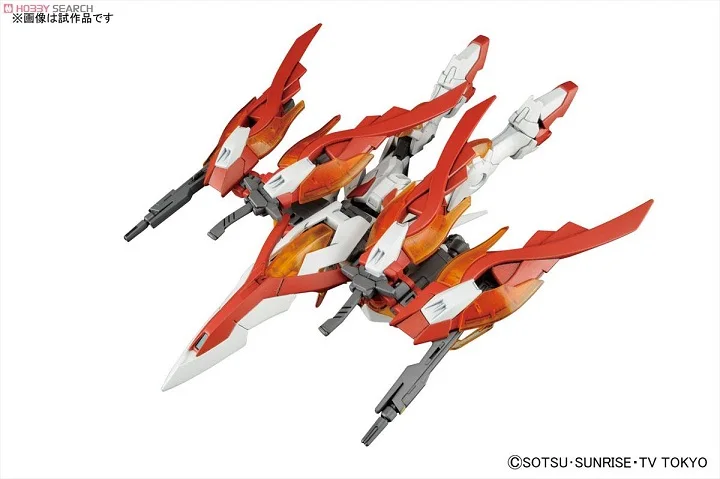 Gundam сборный истребитель Bandai HGBF 033 1/144 Wing gundam zero Honoo Gundam экшн-фигурка, строительные игрушки для детей
